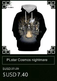 PLstar Cosmos Джек Скеллингтон Джек Салли 3d толстовки/Толстовка зимний Кошмар перед Рождеством Хэллоуин streetwear-25