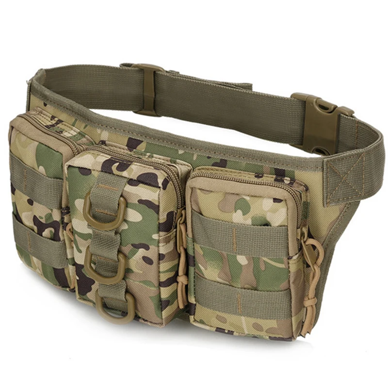 

Pouch Waist Bag Belt Buckle Military Camping Hiking Cycling Adjustable