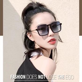 

Uv protection women sunglasses Vintage Polarized sunglasses women 2020 New plus size sun glasses oversized sunglasses With boxes