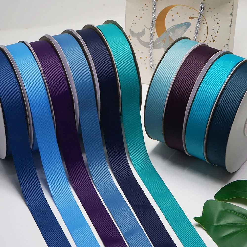 

Solid Grosgrain Ribbon 2" 2.5" 3" 3.5" 4" Inch 50 57 63 75 89 100MM For Diy Dress Accessory