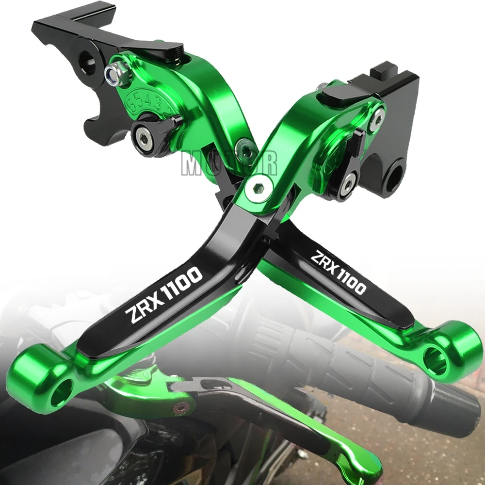 

For Kawasaki ZRX1200 1999-2007 2006 2005 2004 2003 2002 2001 Motorcycle Adjustable Extendable Folding CNC Brake Clutch Levers