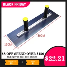 Двуручный стальной штукатурный чистовой шпатель лезвие шпатель инструмент для строительных инструментов шпатель нож для украшения краски