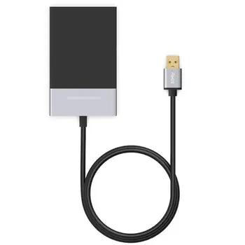 

6-in-1 USB Hub Fast Speed USB 3.0 Splitter Adapter Cable for MacBook Laptop Tablet Computer