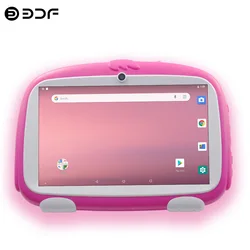 Tablettes Pc 7 pouces pour enfants, Android 8.0 Quad Core, Google Market, Bluetooth, wi fi, double caméra, cadeaux pour enfants, nouvel arrivage 