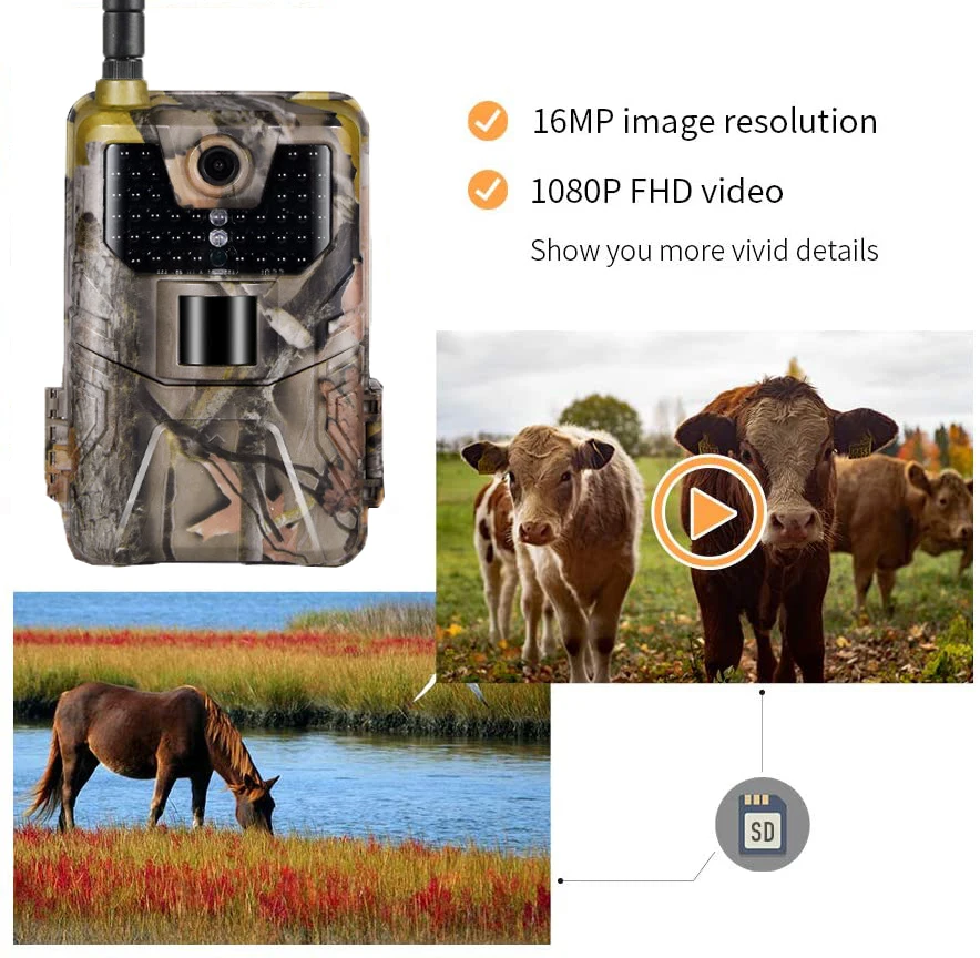 Hunting trail camera trail camera 20MP 1080P wildlife trail camera