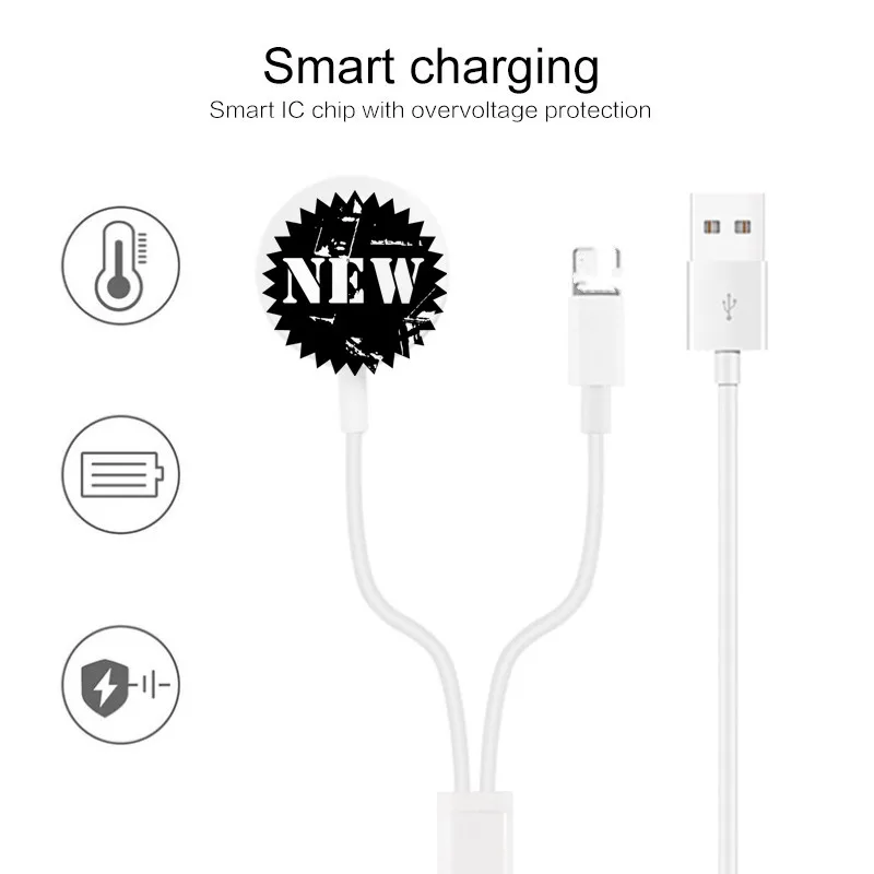 Hessy 3 в 1 Беспроводное зарядное устройство для Apple Watch 2 3 4 5 Быстрая зарядка 2 USB кабель для IPhone 8 XR 11 MAX IPad USB кабель для передачи данных