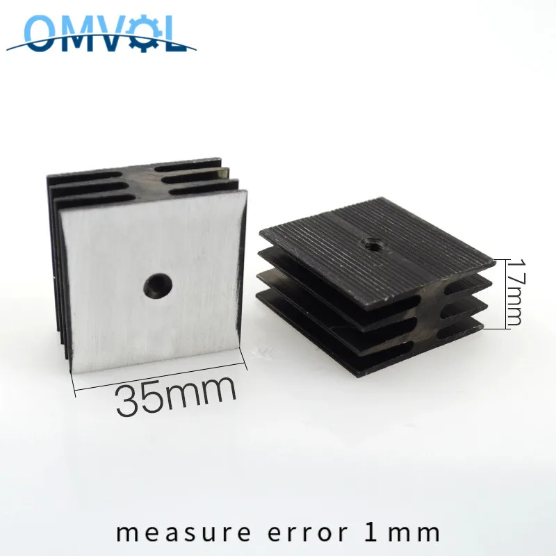 Bridge Rectifiers heat sink 35*35*17mm often used with Transformers