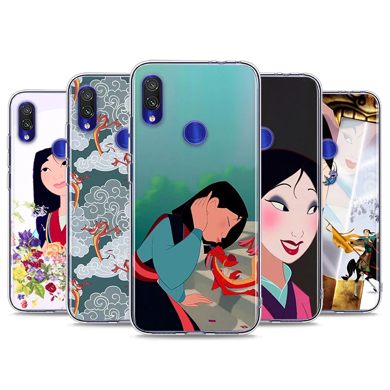 

Anime cartoon Mulan For Xiaomi Redmi 9i 9T 9A 9C 9 8A 8 GO 7 7A S2 Y2 6 6A 5 5A 4X Prime Pro Plus Transparent Phone Case