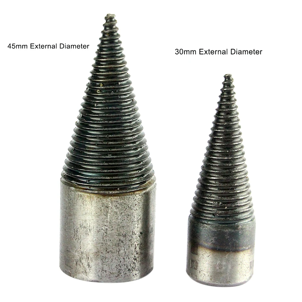 

Wood Splitter Drill Bit Handle Firewood Drill Bits Drilling Tools Accessories(Only Square Handle)