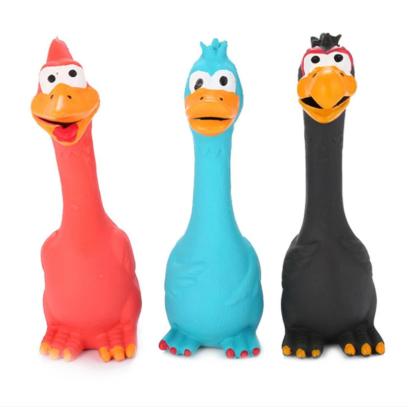 Cute Rubber Duck Dog Toy Cute Rubber Screaming Duck Toys For Small