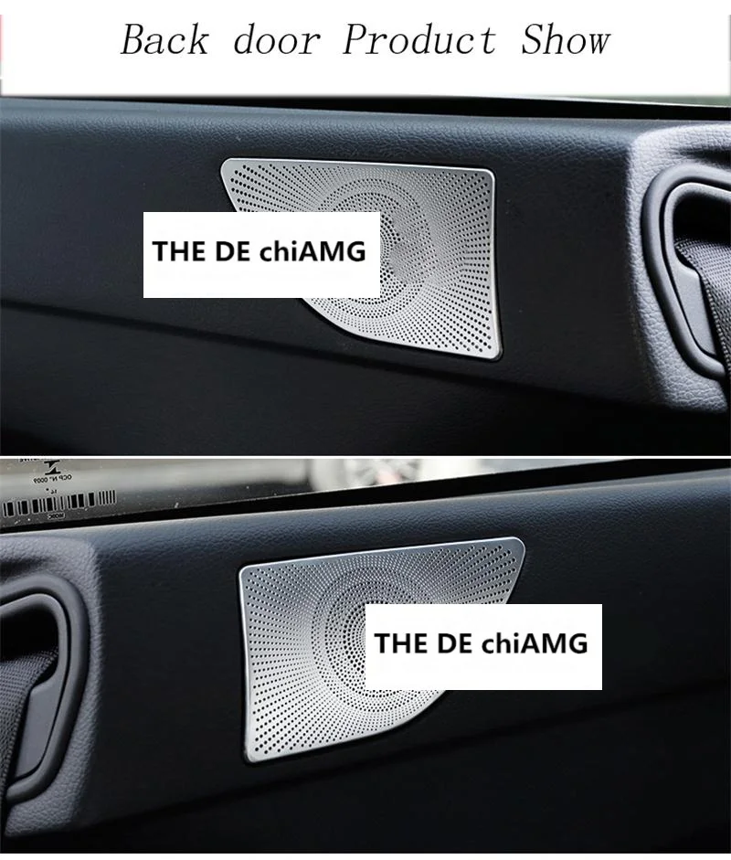 Автомобильный Стайлинг двери аудио динамик декоративные полосы покрытия наклейки Накладка для Mercedes Benz E class Coupe W207 C207 авто аксессуары