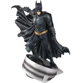 

Justice League Batman Battle Ver Statue Resin Action Figure Superhero Standing Posture Desk Decoration Model Toys Gift 36cm