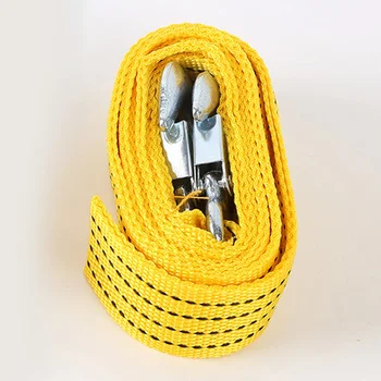 

Heavy Duty Tow Strap Forged hooks Nylon 3 tons 300cm Off-road Safety latch