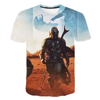 

Summer 3D boys Star Wars girls clothes child T-shirt 2020 Baby Yoda Mandalorian T Shirt kids graphic tees boys clothes camisetas