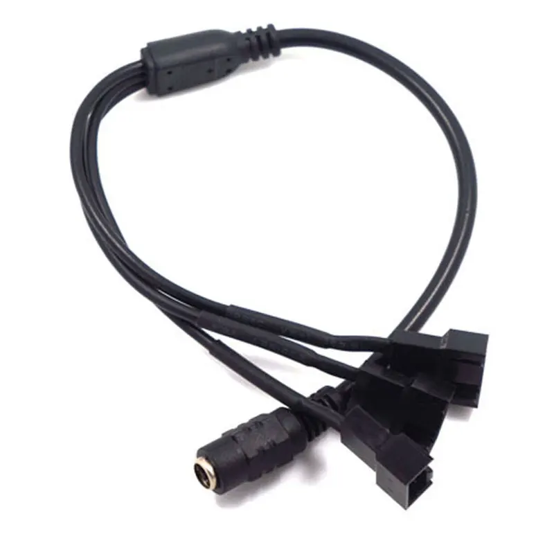 DC 5 5*2 1 мм Женский к 2 3 4 12V 4Pin PWM вентилятор адаптер питания Соединительный кабель |