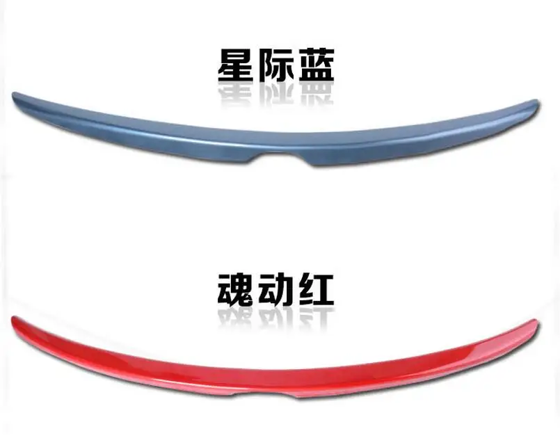 Rear trunk spoiler wing aero decorative cover for Mazda 6 M6 (Atenza) 2014 2015 Spoiler car styling