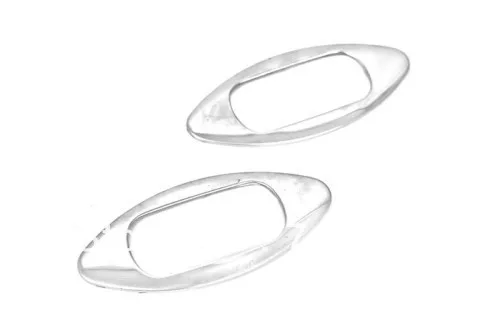 Car Styling Chrome Side Marker Light Trim For Honda Fit / Jazz 2001-2008