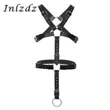 Жгут мужское белье Полный нагрудный ремень для Тела Бондаж пояс экзотические гей костюмы паха ремень с О-образным кольцом мужской нагрудный ремень для тела