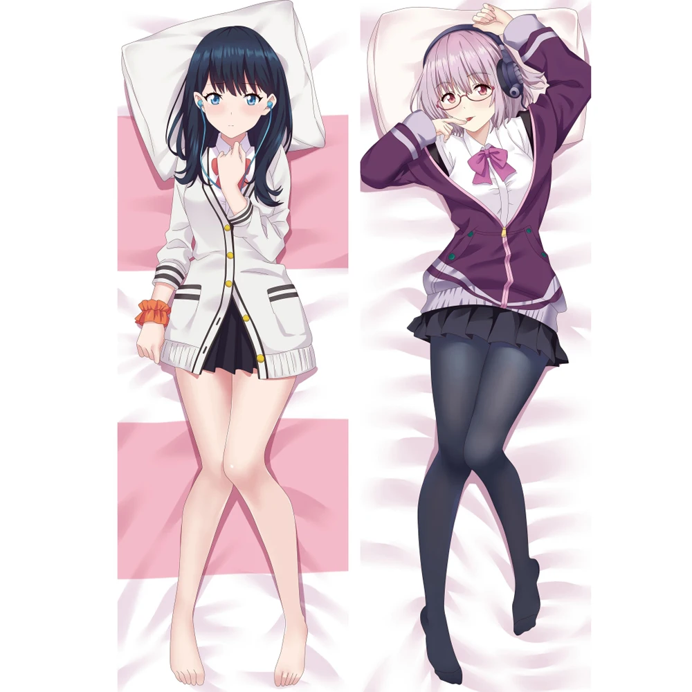 Аниме Dakimakura SSSS.GRIDMAN обнимающая подушка для тела Чехол Takarada Rikka &amp Shinjo Akane