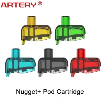 

Original Artery Nugget+ Pod Cartridge 5ML HP Pod / XP Pod Top filling Electronic cigarette Vaporizer for Nugget+ Pod Kit