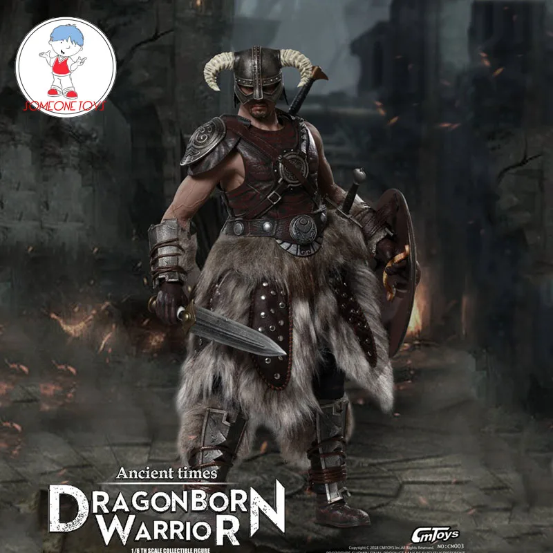 

CMTOYS CM003 1/6 Scale Male Solider Ancient Times DRAGONBORN WARRIOR Action Figure Model