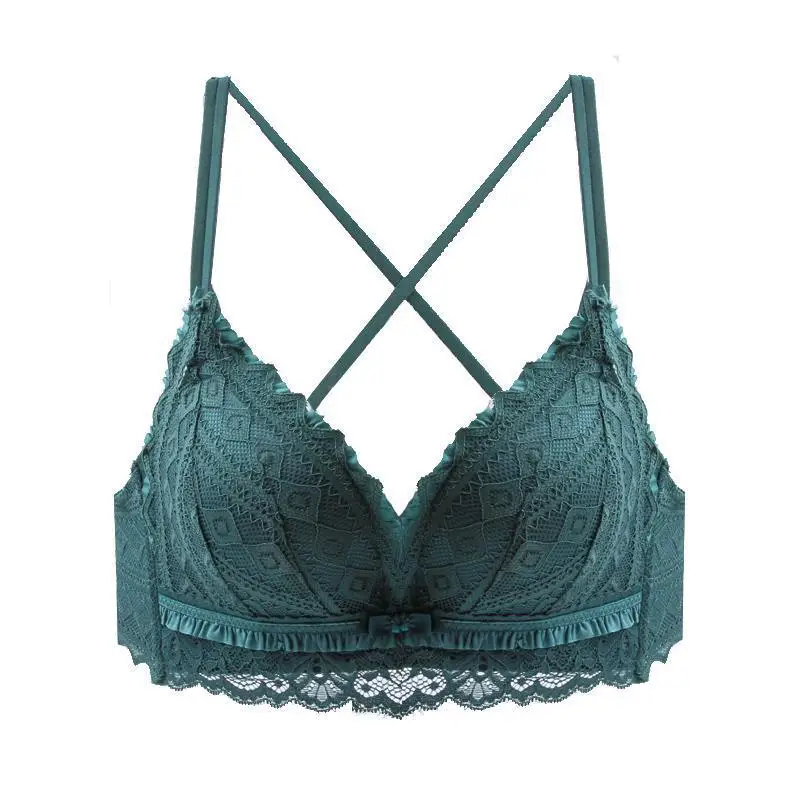 

Women's Small Breasts Show Big Beautiful Backs, Comfortable Women's Bras, Breathable Tops, Sexy Gathering Running Yoga Bras