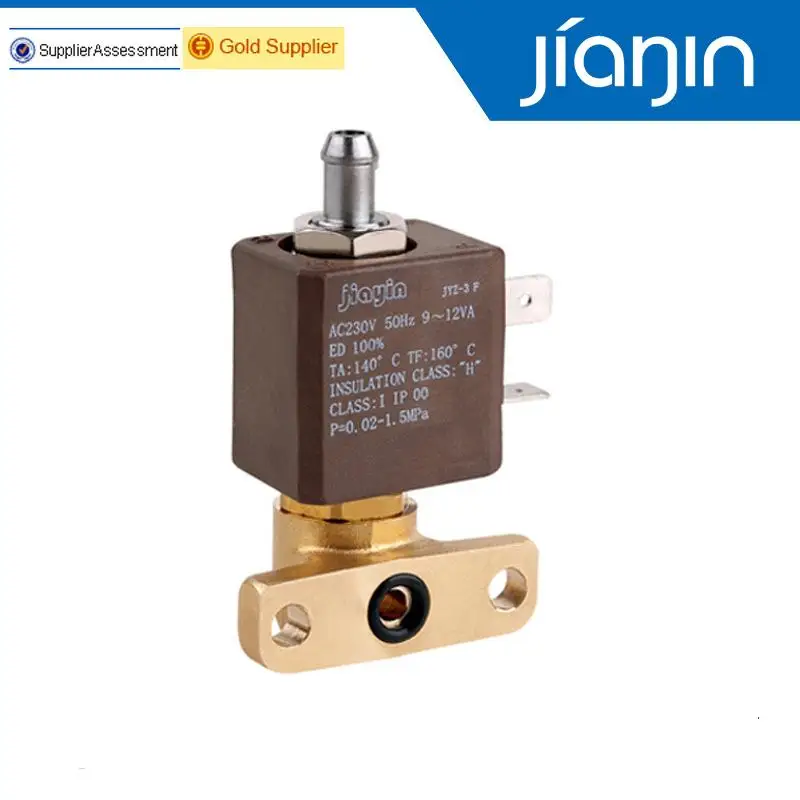 

JYZ-3F1 AC230V 1.5mm Normally Open 2/2 Way High Pressure Water Gas Steam Solenoid Valve Electric Valve