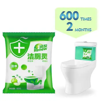 

Bathroom Cleaning Tool Fragrance Apple Fragrance sink Toilet Cleaner Toilet Green Bubble Bathroom Kitchen Accessories