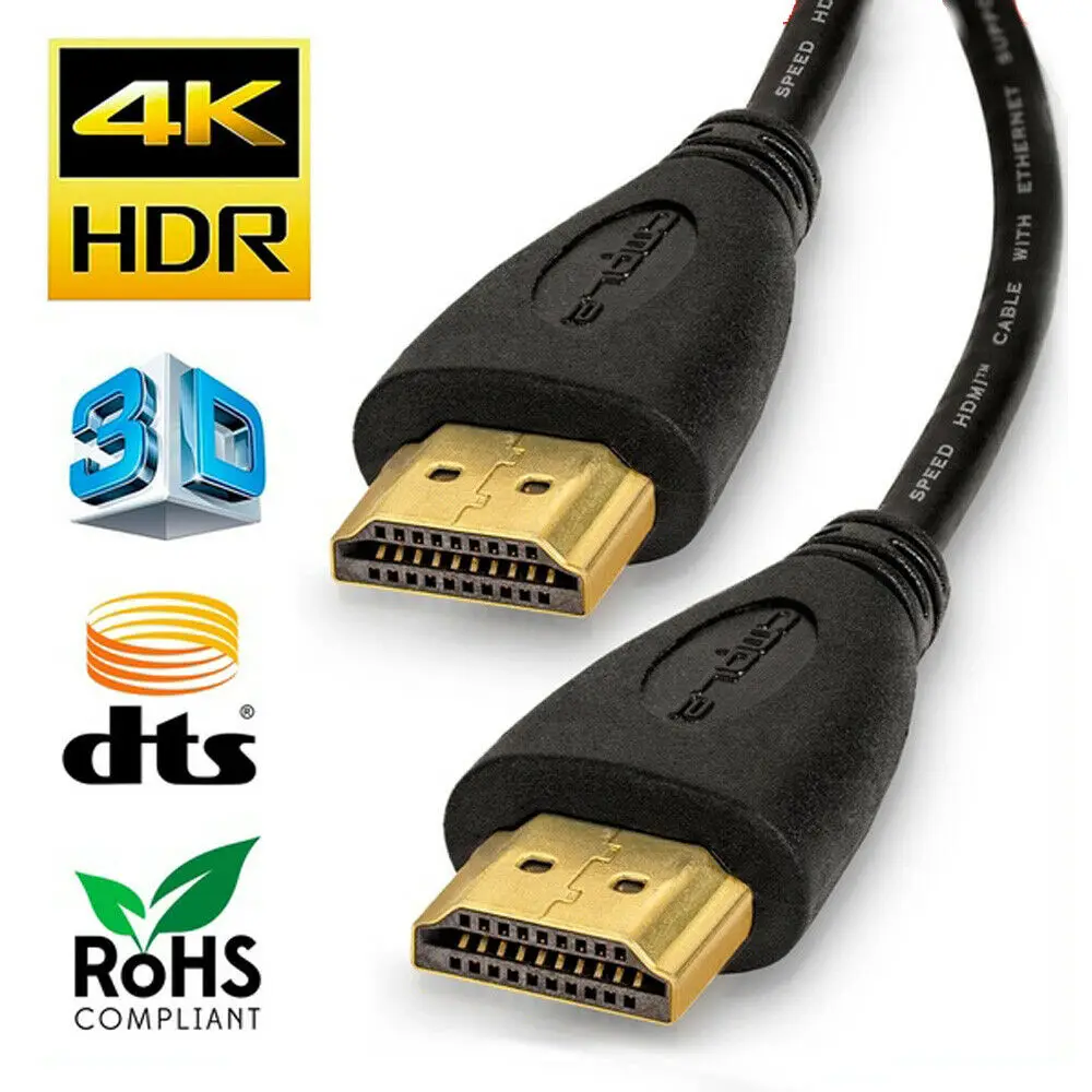 Высокая скорость 1080P 1M 2M 3M 5M 10M 15M HD tv 3D HDMI кабель V1.4 2160p HD 4K 3D Аудио V2.0 Ultra HD tv lcd проектор для ноутбука