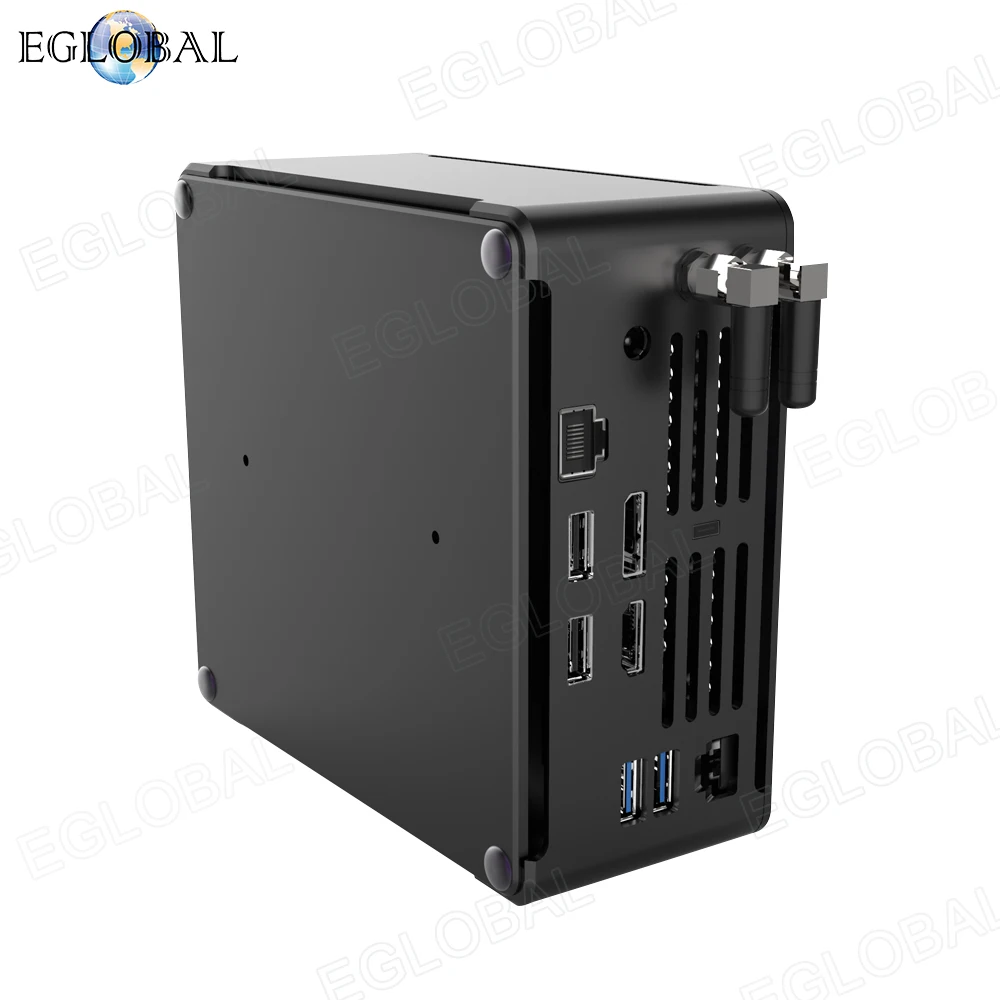 Мини Игровой ПК Barebone Coffee Lake процессор Intel Core i9 8950HK 6 ядер 12 нитей 2 9 ГГц UHD Graphics 630
