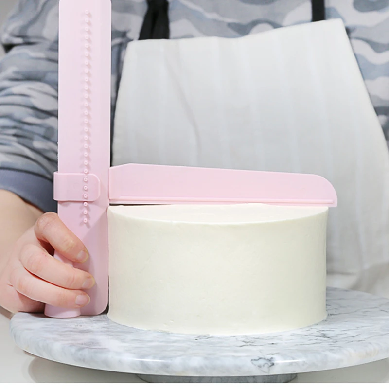 

Cake Spatula 2pcs Small Scraper Bakery Appliances Plastic Floating Device Cake Mould Bakery DIY Decoration Tool Kit