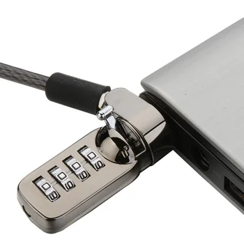 

Computer Travel Notebook Lock Durable Security LCD Monitor Office Password 360 Degree Rotation Bold Lengthen Anti Theft Home
