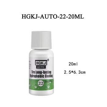 

1 Bottle Tire Coating Car Long lasting Hydrophobic Care 20ml/50ml Brightening