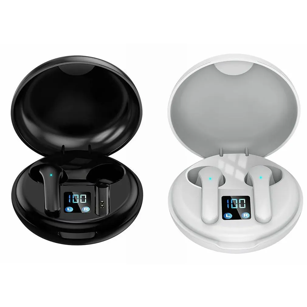 Беспроводные мини-наушники JS82 с микрофоном наушники-вкладыши сенсорным