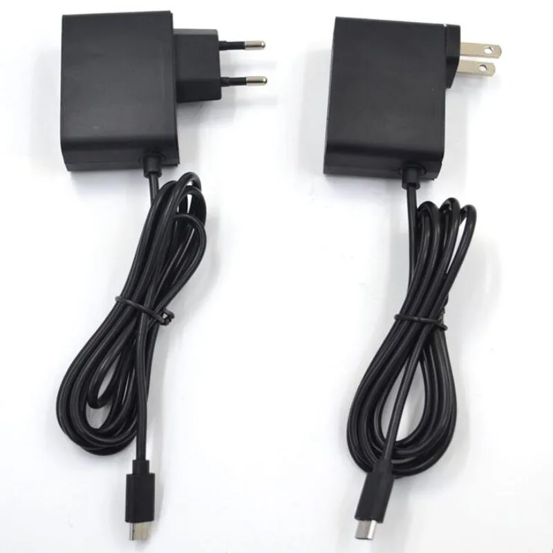 ЕС США Plug домашние дорожные Настенные блоки питания usb type C AC зарядный адаптер кабель быстрого зарядного устройства для переключатель NS Lite консоль
