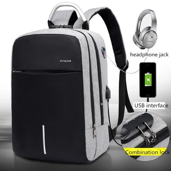 

Waterproof Usb Anti-theft Laptop Backpack Bag Fashion Multifunctional Casual Traveling Shoulder Bag For Mobile Phone