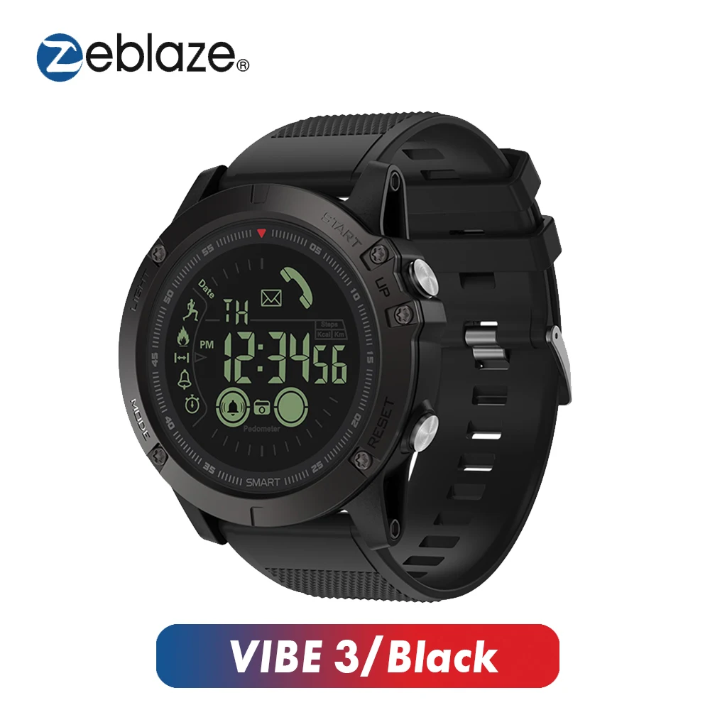 Мужские Водонепроницаемые Смарт-часы Zeblaze VIBE 3/3S/3 PRO/3hr | Электроника