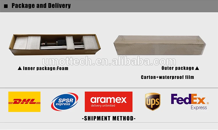 CNC Linear Guide Ball Screw Drive Linear Actuator Module for 3d Printer Parts XYZ Robotic Arm Kit