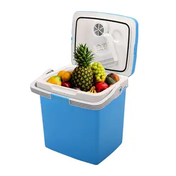 

ZOKOP 26L Car Refrigerator Automoble Mini Fridge Refrigerators Freezer Cooling Box Food Fruit Storage Home Fridge Compressor