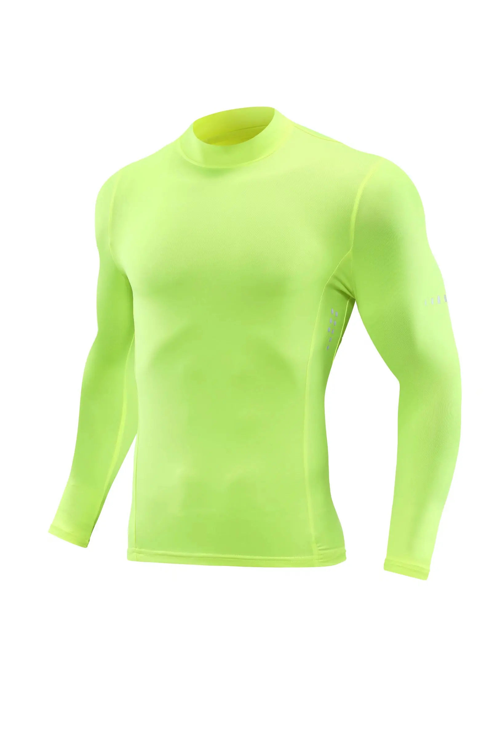 Close Neck Long Sleeve Men's Sports Fitness T Shirt Men's Fitness