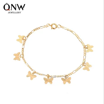 

Hot Selling Elegant Butterfly Bracelets INS-Style Sweet Simple Single Layer Butterfly Pendant Hand Jewelry Best Friend Bracelet