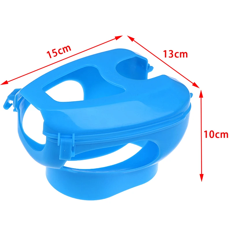 Plastic Racing Pigeon Holder Easy Bird Fixed Frame Rack Medicine Feeder
