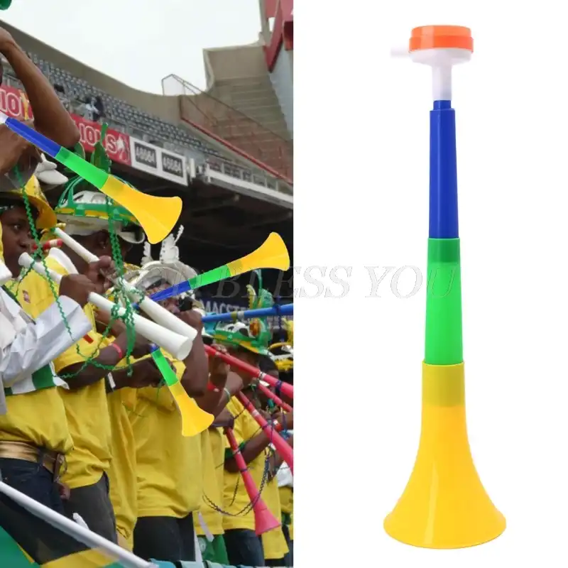 Футбольный стадион Cheer Fan Horn футбольный мяч Vuvuzela Cheerleader Прямая поставка|Рожки