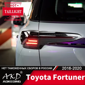 

For Car Toyota Fortuner Tail Lamp 2016-2020 LED Fog Lights Day Running Light DRL Tuning Car Accessories Fortuner Tail Lights