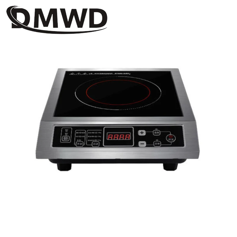 3500W high-power single-head induction cooker button control maximum  load-bearing 50KG black crystal panel YS-3505