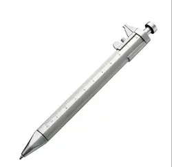 Pen2046-0049 рекламные подарки рекламный пластиковый Штангенциркули ручка как инструмент, шариковая ручка линейка шариковая ручка