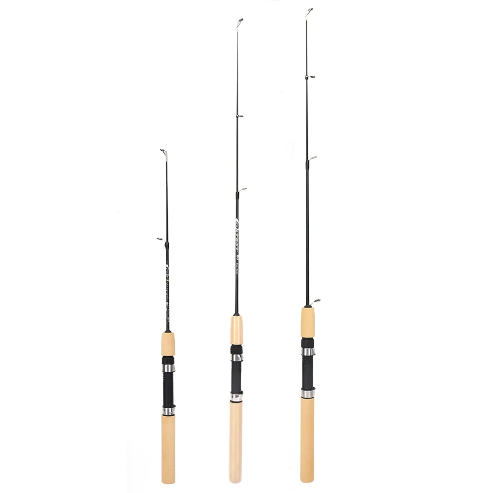 Mini SHRIMP Pole Ice Fishing Rod Langlebig Fiber Outdoor Für Angeln 