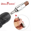 Drillforce 1/2" Drive Hexagon Socket Bit S2 Adapter Allen Key Wrench Home Repair Tools H4/H5/H6/H7/H8/H9/H10/H12/H14/H17/H19 5