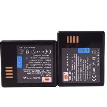 

DSTE A2 A-2 Battery (2-Pack) for Arlo Go Mobile Security Camera VMA4410