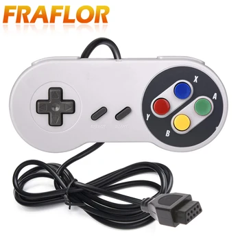 

2 Pcs Gamepads Joystick Controller for SNES Computer Gaming Joystick Handle Controller Joypad Gamer 9 Pin Socket For Windows PC